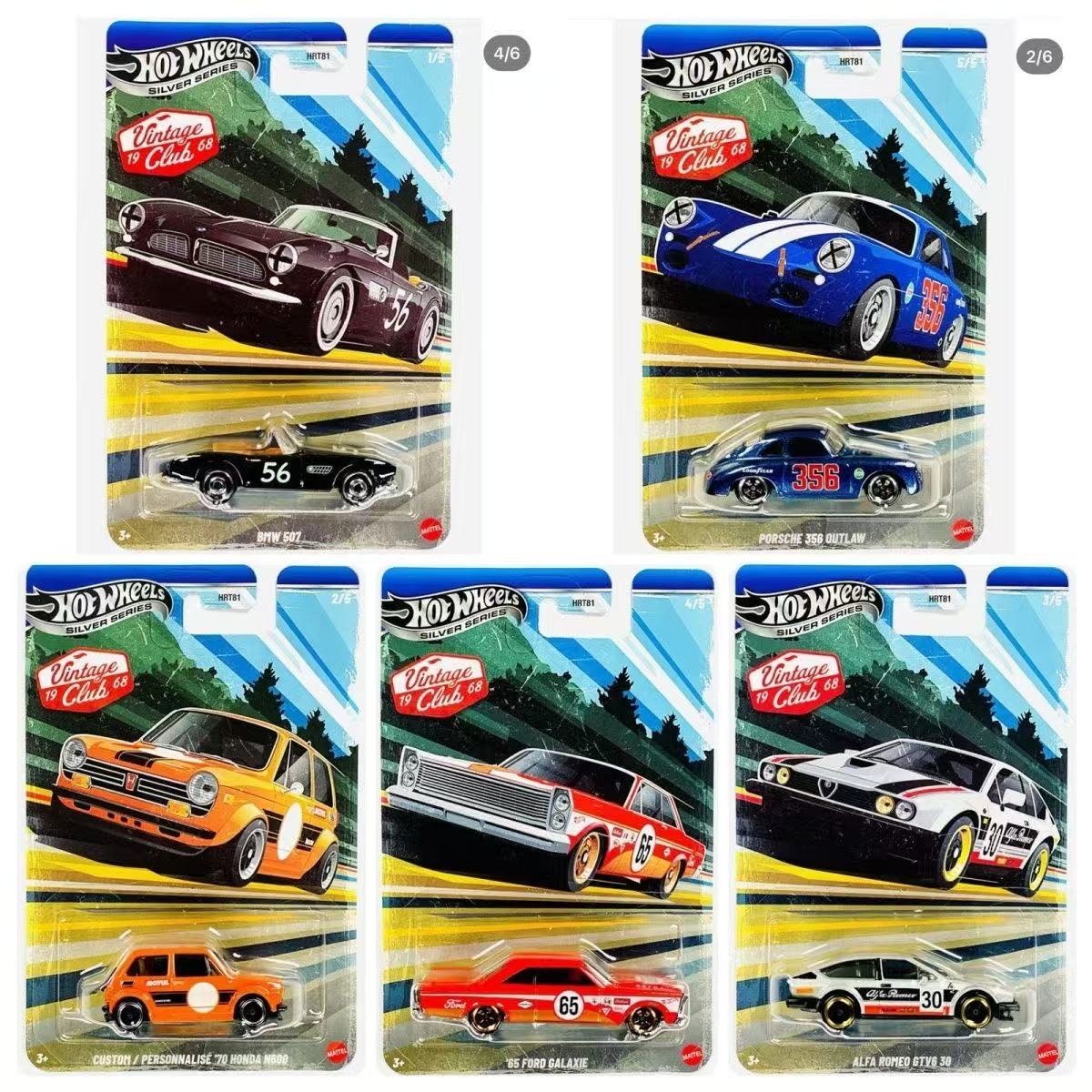 Model Kit Alfa Romeo - Orijinal Hot Wheels Araba Retro Club