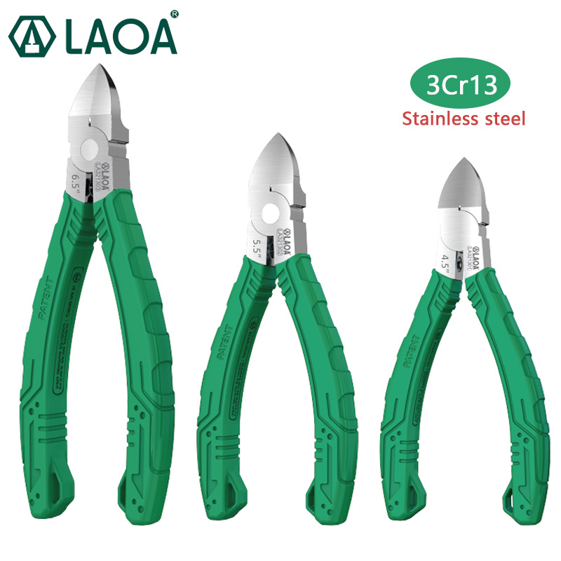 Model Kit Nippers - LAOA Paslanmaz Çelik Düz Kesim Makası