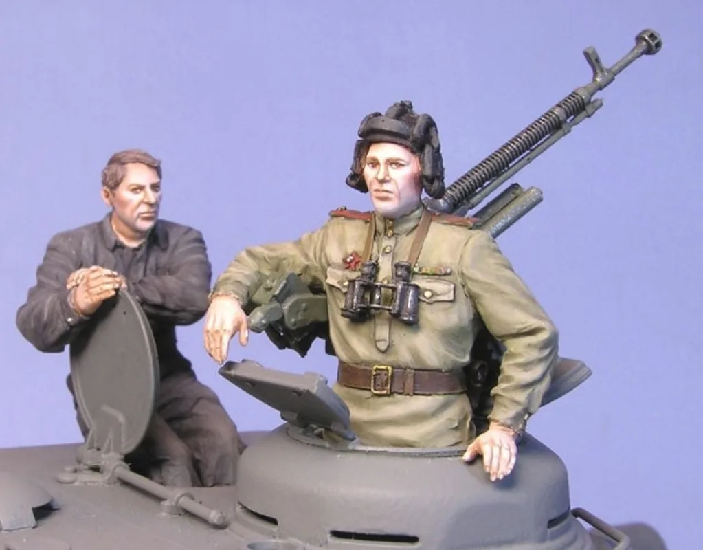 Model Kit Gunpla - 1/35 Reçine Şekil Modeli Yapı Setleri