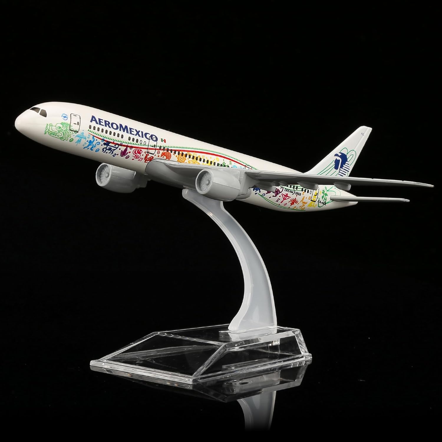 Model Kit Plane - 16 cm Oyuncak Uçak Modeli Aeromexico