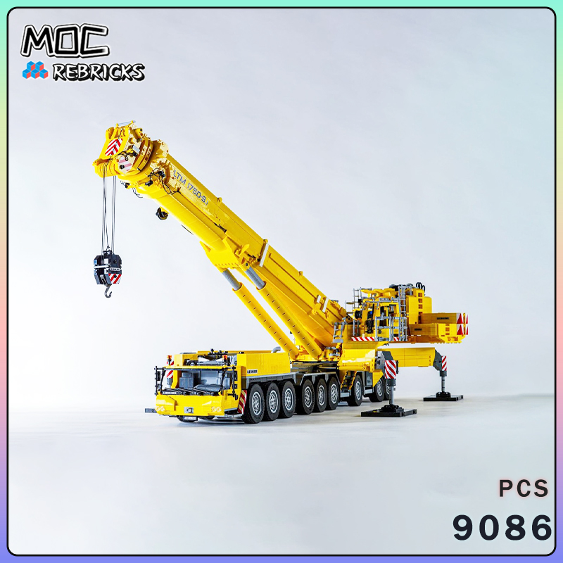 Model Kit Ikaruga - Şehir Serisi MOC Tuğlalar 1750-9.1 Jib
