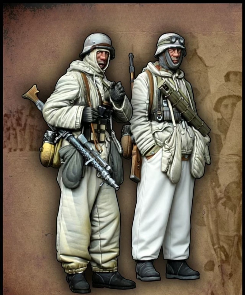 Model Kit Weapons - 1/35 Ölçekli Döküm Reçine Figürü Montajlı