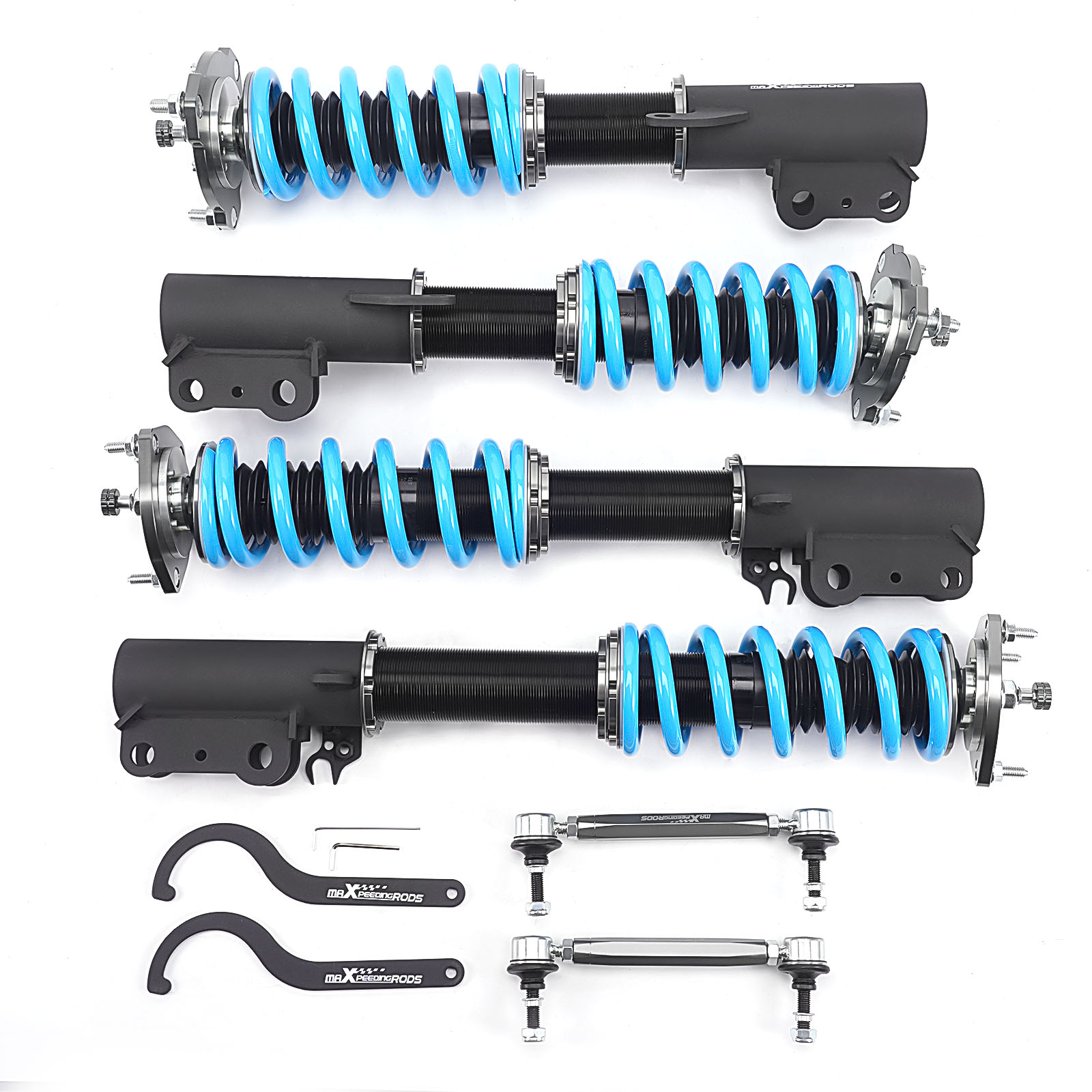 Model Kit Levels - MaXpeedingrods T6 için Coilovers şok +