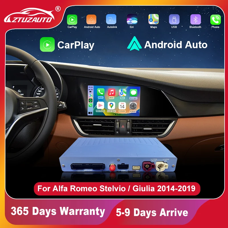 Model Kit Alfa Romeo - 2025 Kablosuz Carplay, Alfa Romeo Stelvio