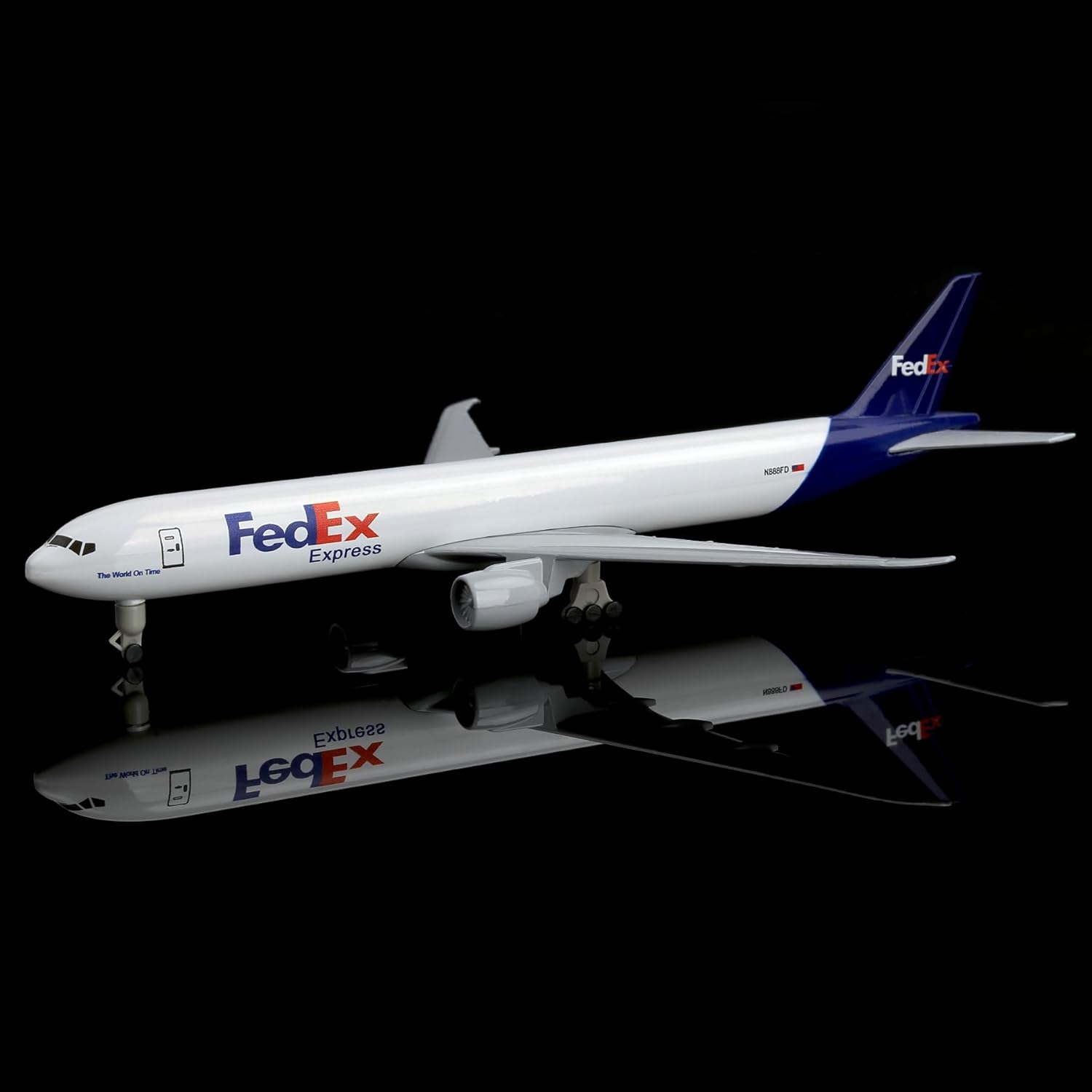 Model Kit Plane - 20cm Fedex B777 Uçak Modeli Oyuncak