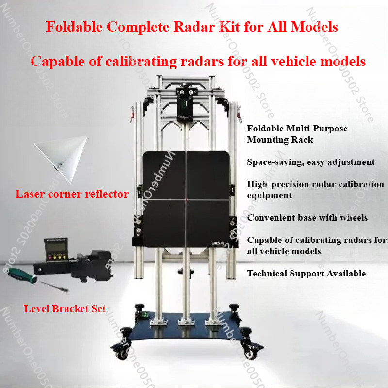 Model Kit Levels - Katlanabilir Evrensel ADAS Kalibrasyon Aracı, ACC