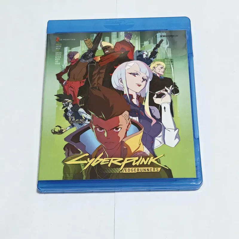 Model Kit Runner Organizer - Blu-ray BD Disk Kutusu Cyberpunk Edge