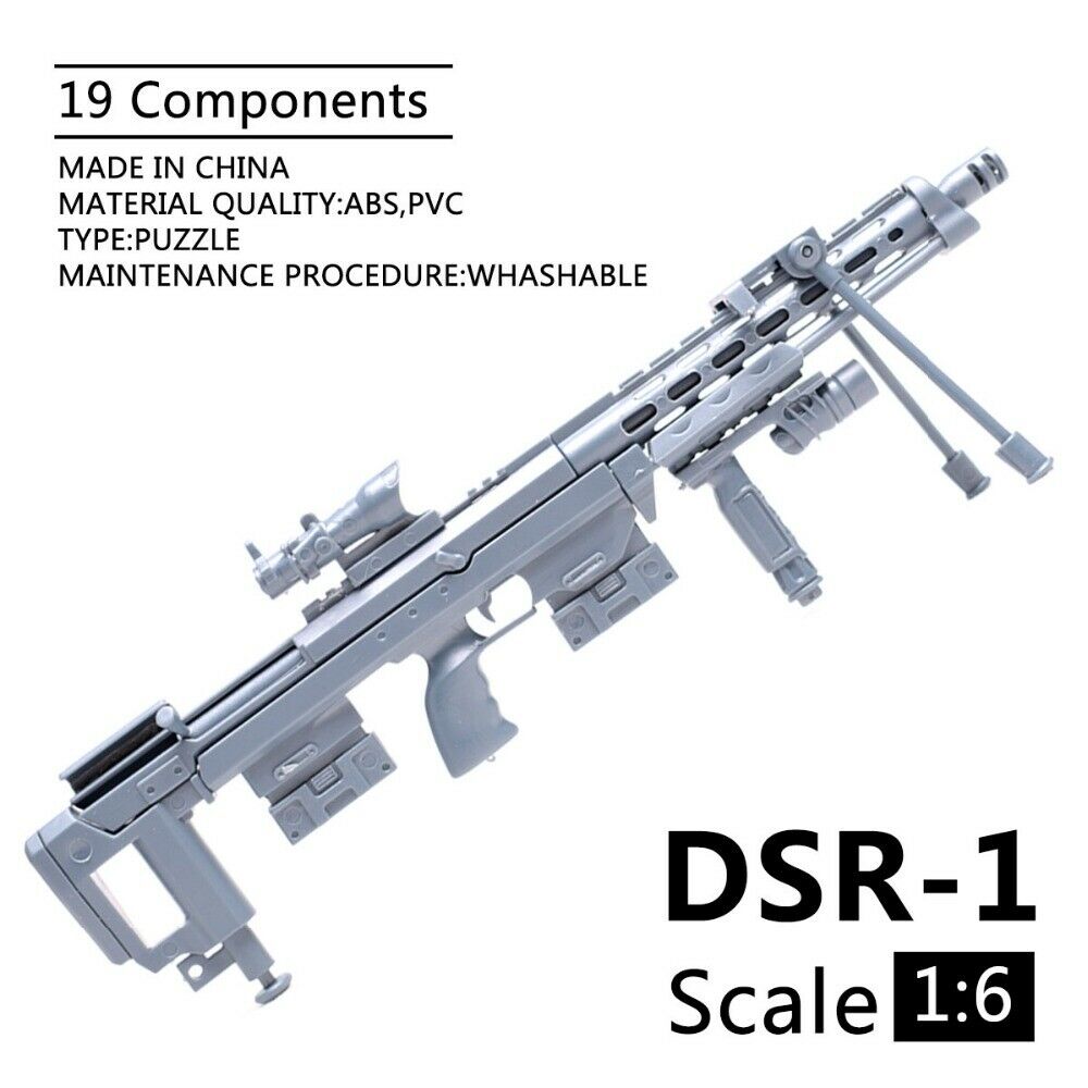 1/6 Ölçekli DSR1 Tüfek Modeli  - Model Kit Weapons incelemesi ve fiyatı