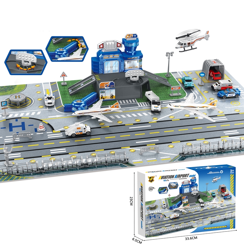 Çocuklar için Havaalanı Sahne  - Model Kit Plane incelemesi ve fiyatı