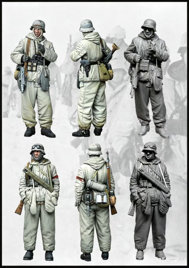 1/35 Ölçekli Döküm Reçine Figü - Model Kit Weapons incelemesi ve fiyatı