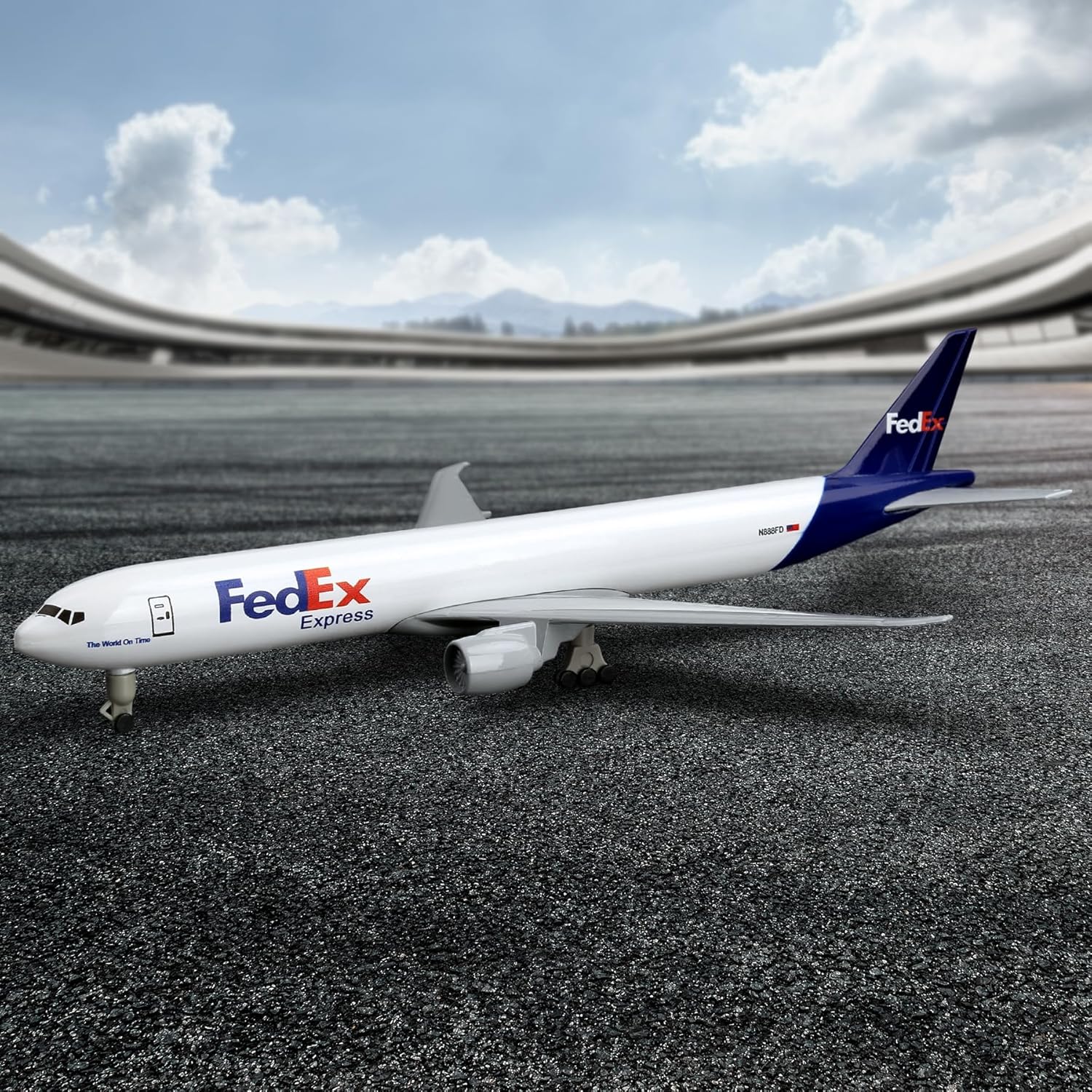 20cm Fedex B777 Uçak Modeli Oy - Model Kit Plane incelemesi ve fiyatı
