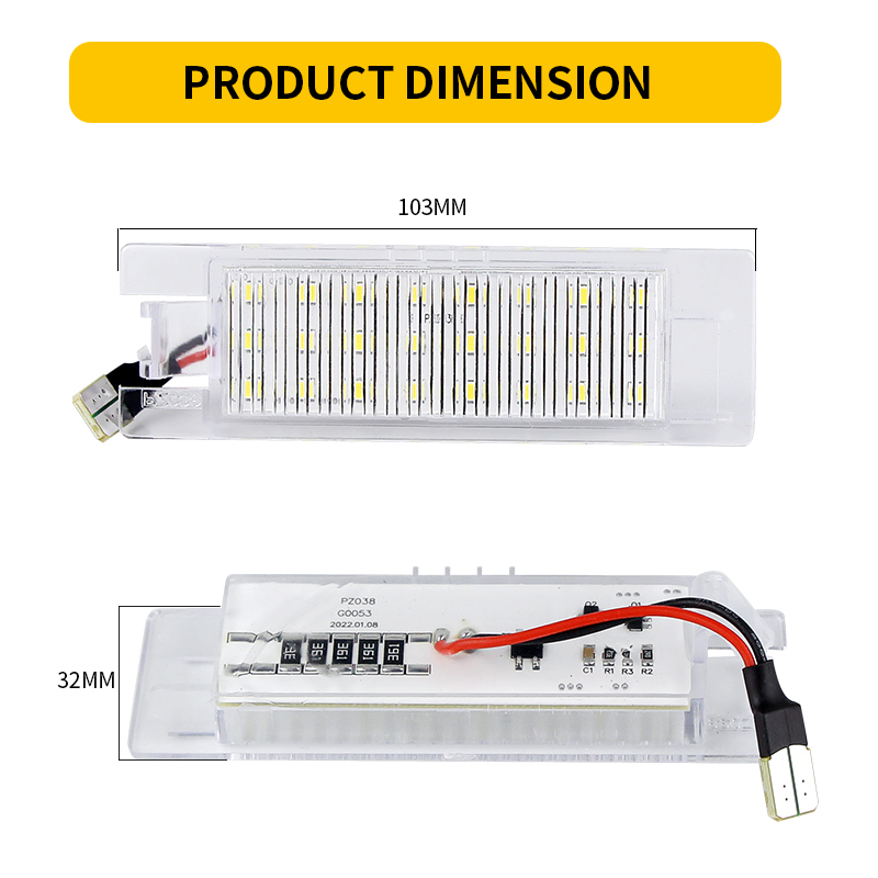 2 adet Canbus LED plaka aydınl - Model Kit Alfa Romeo incelemesi ve fiyatı